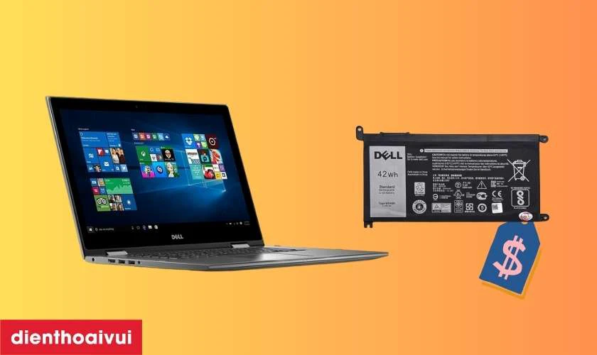 Gi&aacute; th&agrave;nh của pin laptop Dell Inspiron 15 5568 NQ