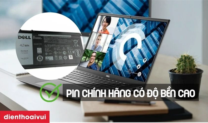 Pin Dell ch&iacute;nh h&atilde;ng c&oacute; độ bền cao, chất lượng tốt