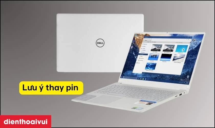 Lưu &yacute; khi thay pin laptop Dell Inspiron 15 7591
