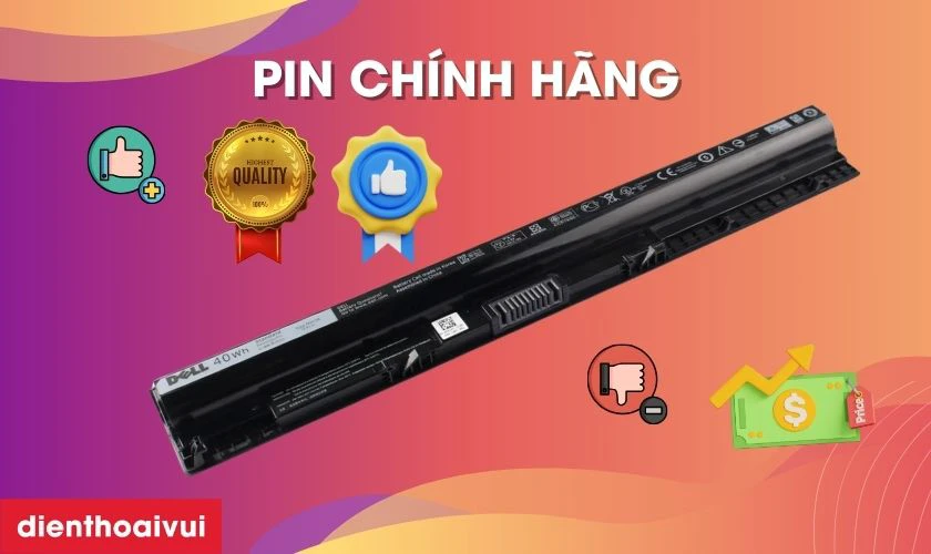 Ưu, nhược điểm khi chọn pin ch&iacute;nh h&atilde;ng để thay