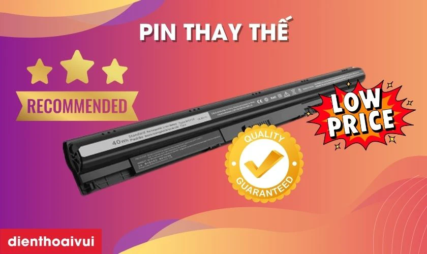 Ưu, nhược điểm khi chọn pin linh kiện để thay cho laptop Dell Inspiron 17 5759