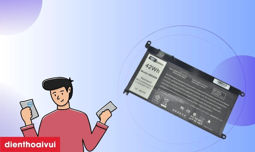 Lưu ý khi thay pin laptop Dell Inspiron 17 5767
