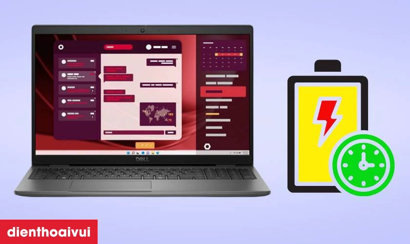 C&aacute;ch kiểm tra pin laptop Dell Inspiron 3550 c&oacute; bị chai kh&ocirc;ng