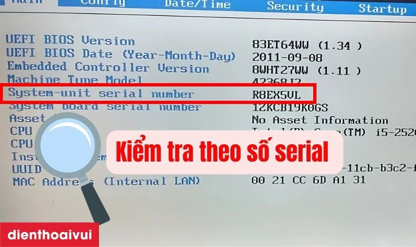 Tr&ecirc;n mỗi vi&ecirc;n pin ch&iacute;nh h&atilde;ng sẽ c&oacute; m&atilde; serial (S/N) duy nhất