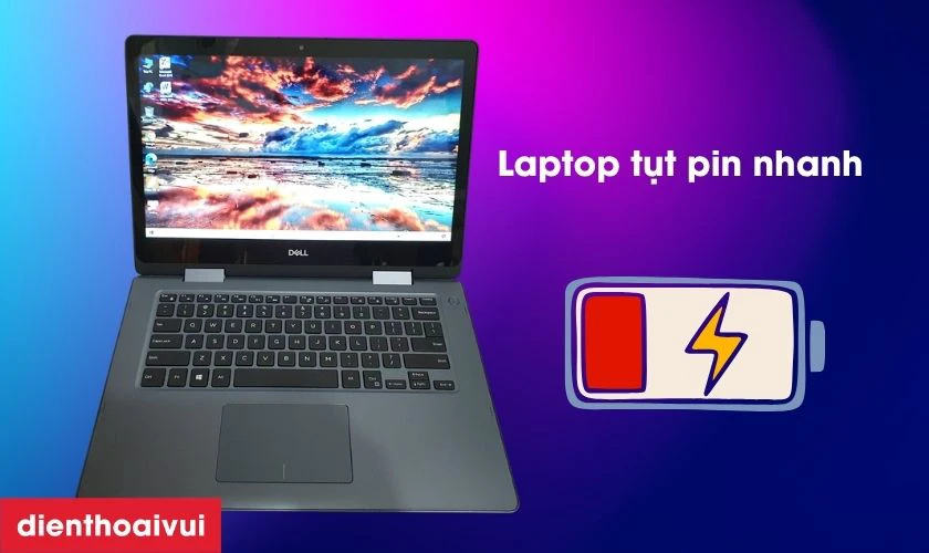 Dấu hiệu pin laptop Dell Inspiron 5481 bị chai v&agrave; c&aacute;ch khắc phục