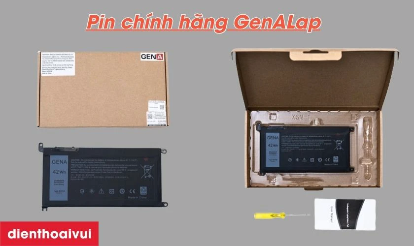 Pin laptop Dell Inspiron 7572 ch&iacute;nh h&atilde;ng GenALap l&agrave; loại g&igrave;?
