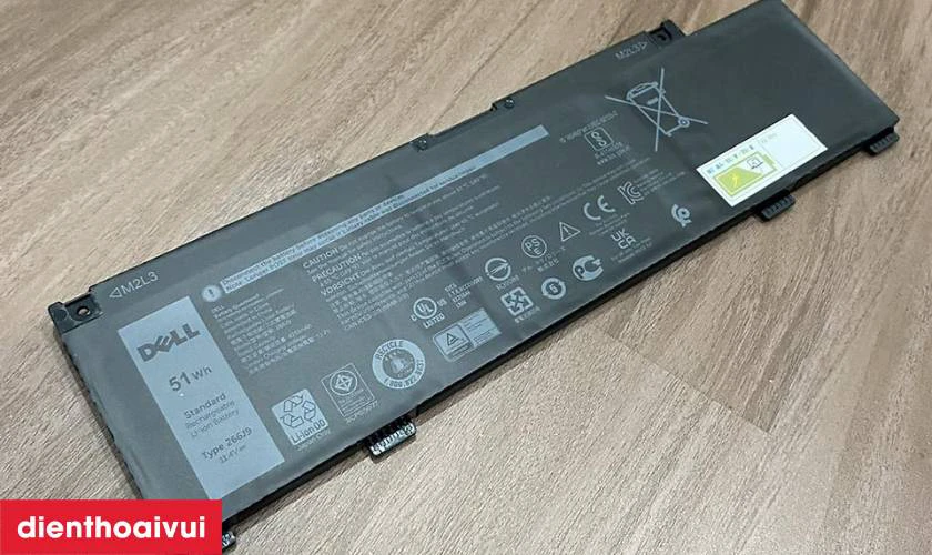 C&aacute;ch kiểm tra pin laptop Dell G3 15 3590 ch&iacute;nh h&atilde;ng