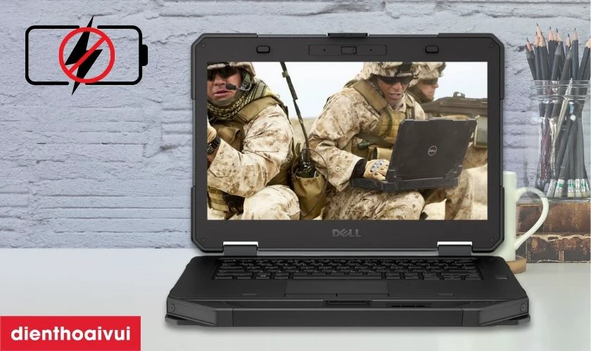 Dấu hiệu laptop Dell Latitude 14 Rugged 5414 cần thay pin