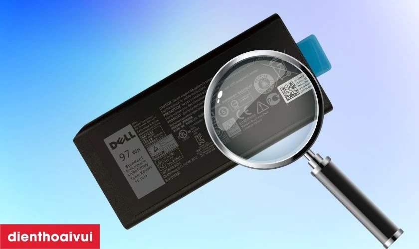 Pin Dell Latitude 5414 ch&iacute;nh h&atilde;ng c&oacute; thiết kế cứng c&aacute;p, gia c&ocirc;ng tỉ mỉ