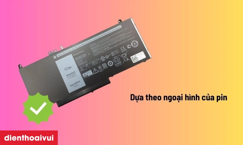 C&aacute;ch kiểm tra pin laptop Dell Latitude E5270 ch&iacute;nh h&atilde;ng