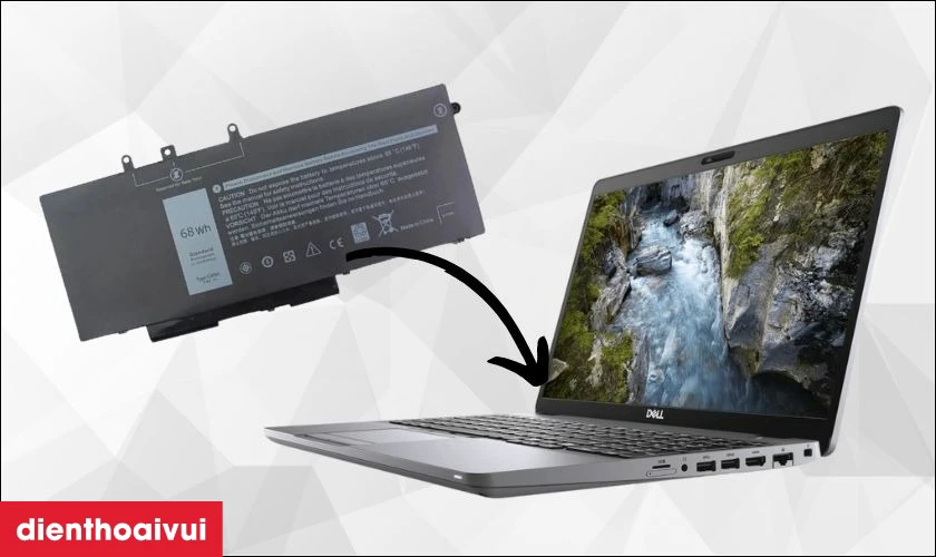 Pin ch&iacute;nh h&atilde;ng l&agrave; lựa chọn tốt nhất để thay cho laptop Dell Precision 15 3550