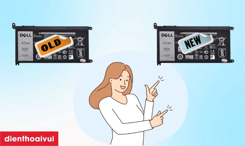 Lưu &yacute; khi thay pin laptop Dell Vostro 14 5481 NQ