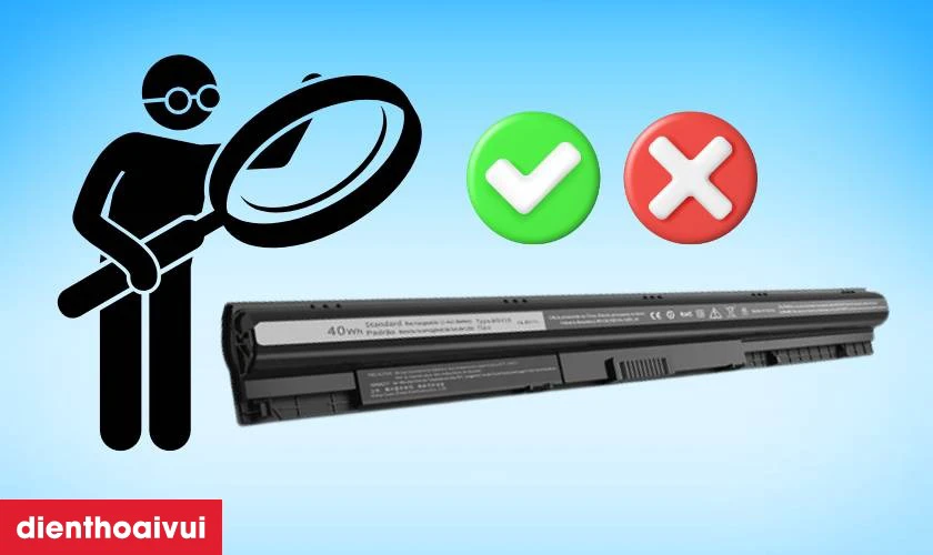 C&aacute;ch kiểm tra pin laptop Dell Vostro 15-3578 ch&iacute;nh h&atilde;ng