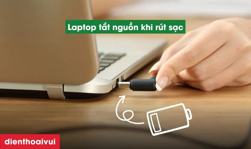 Dấu hiệu pin laptop Dell Vostro 5410 bị chai