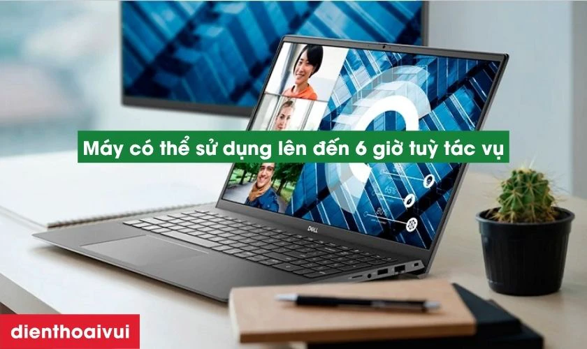 Pin laptop Dell Vostro 5410 sử dụng được bao lâu?
