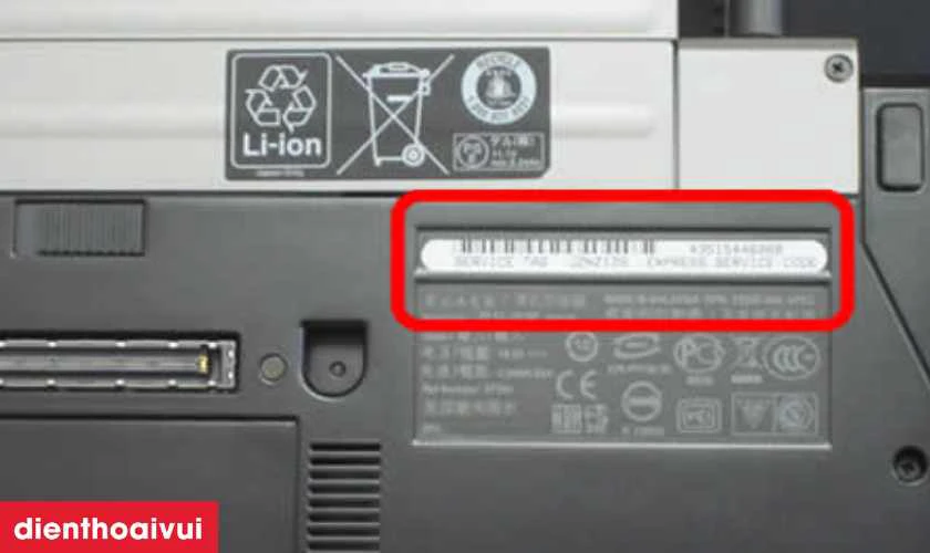Cách kiểm tra pin laptop Dell Vostro 5481 chính hãng