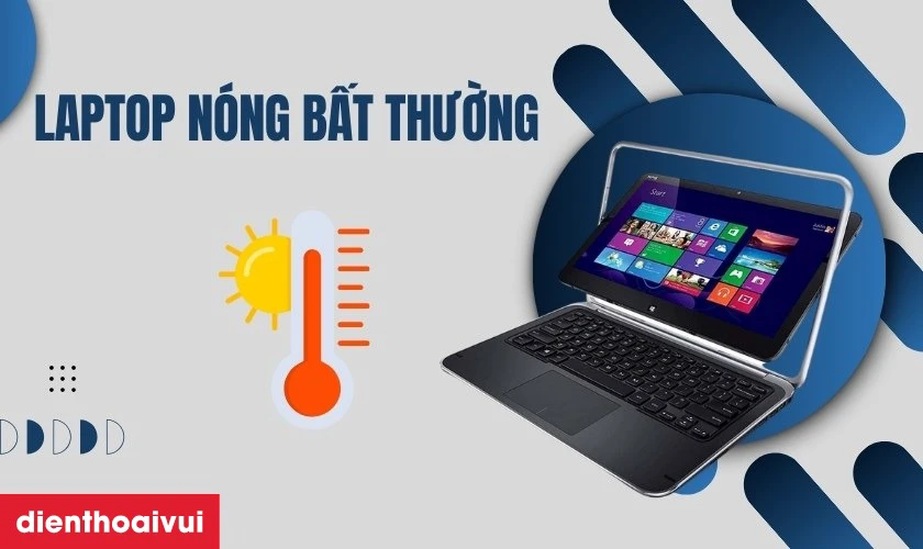 Dấu hiệu laptop Dell XPS 12 9Q23 cần thay pin