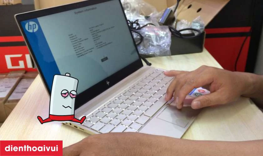 Dấu hiệu laptop HP Envy 13 AD139TU cần thay pin