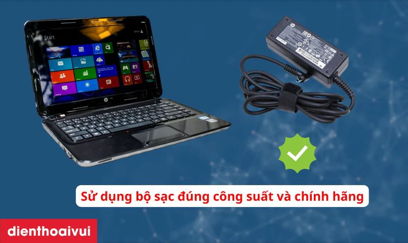 Mẹo sử dụng laptop HP M4 sau thay pin