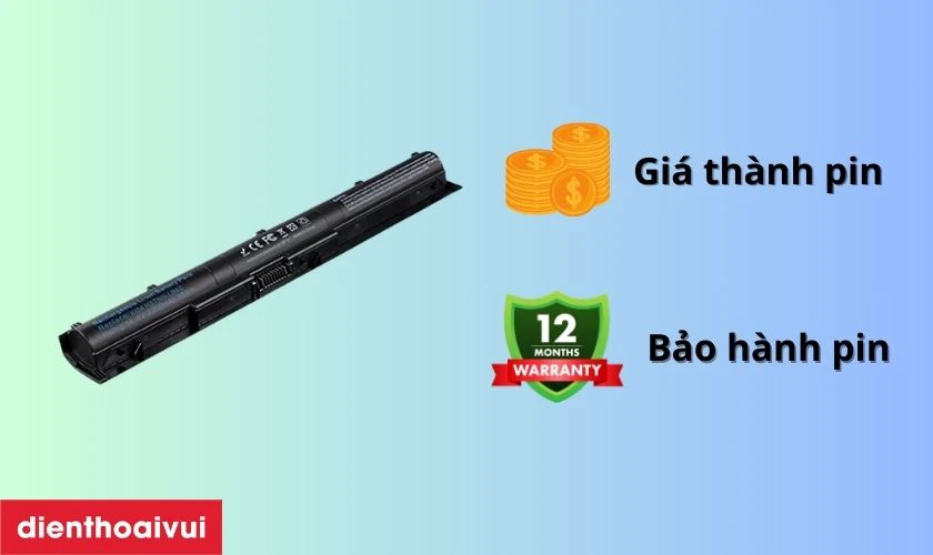C&aacute;ch kiểm tra pin laptop HP Pavilion 14 AB ch&iacute;nh h&atilde;ng