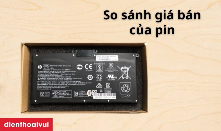 C&aacute;ch kiểm tra pin laptop HP Pavilion 15 CC157TX ch&iacute;nh h&atilde;ng