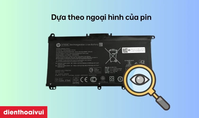 Cách kiểm tra pin laptop HP Pavilion 15 DB1059AU NQ chính hãng