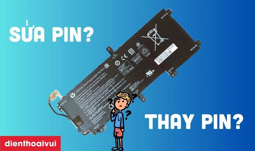 Khi n&agrave;o bắt buộc phải thay pin laptop HP Pavilion 15AS?