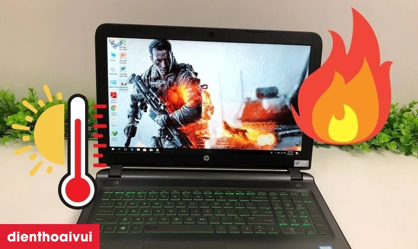 Nguyên nhân khiến thay pin laptop HP Pavilion Gaming 15AK nhanh hỏng