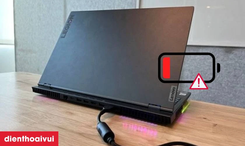 Cạn kiệt pin thường xuy&ecirc;n hoặc sạc pin qu&aacute; l&acirc;u