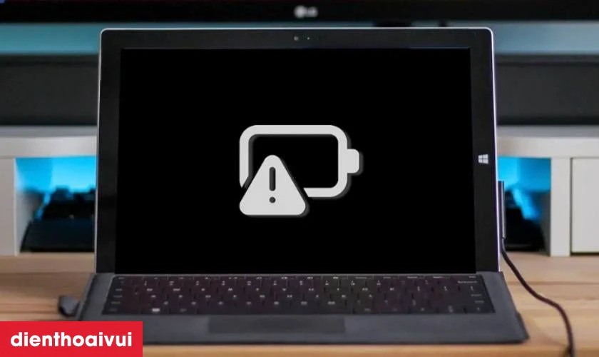 Tr&aacute;nh để pin laptop cạn kiệt Lenovo ho&agrave;n to&agrave;n trước khi sạc