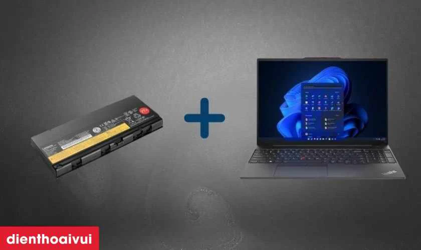 C&aacute;ch kiểm tra pin laptop Lenovo ThinkPad T570 ch&iacute;nh h&atilde;ng