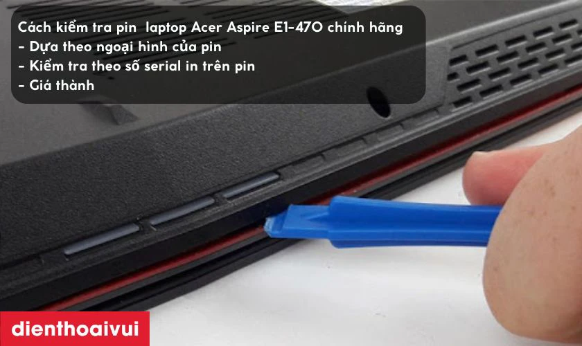 Cách kiểm tra pin laptop MSI GL65 Leopard 9SD chính hãng