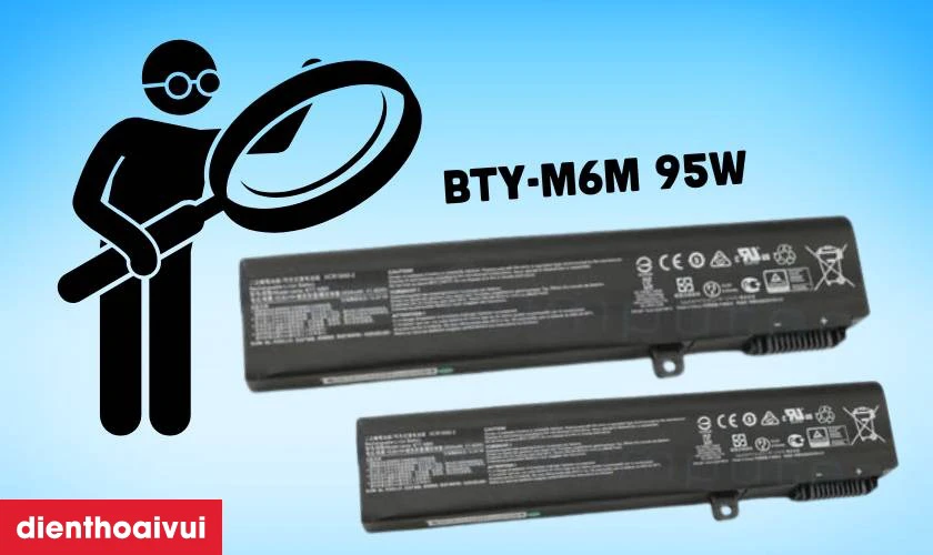 C&aacute;ch kiểm tra pin laptop MSI Stealth GS66 12U ch&iacute;nh h&atilde;ng