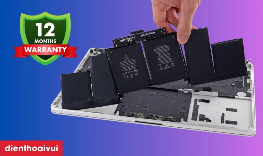 Thay pin Macbook chính hãng sẽ an tâm hơn về bảo hành