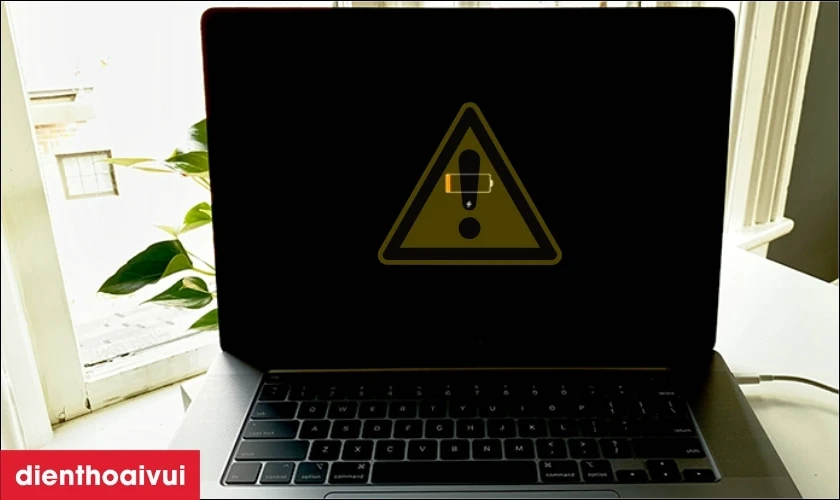 Lưu &yacute; sau khi thay để k&eacute;o d&agrave;i tuổi thọ pin Macbook Pro 2018