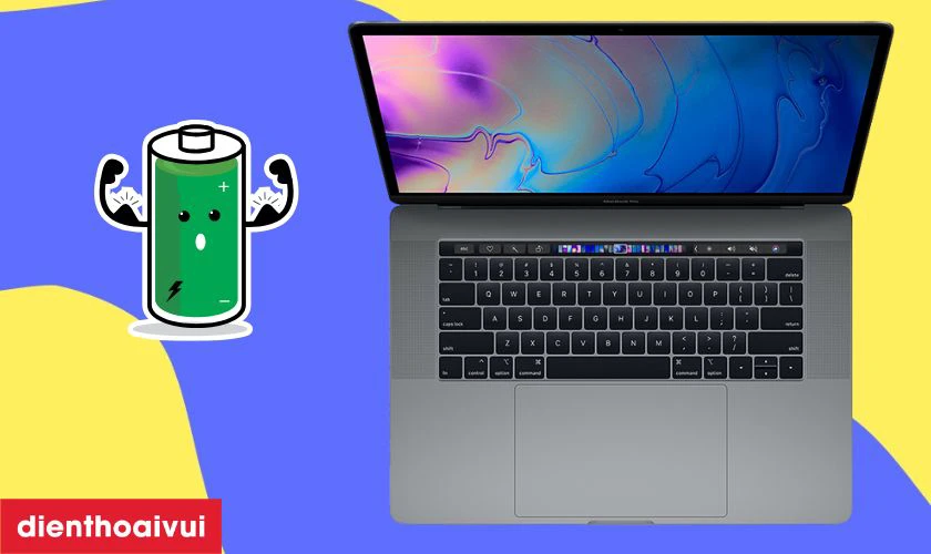 C&aacute;ch bảo quản pin MacBook sau thay