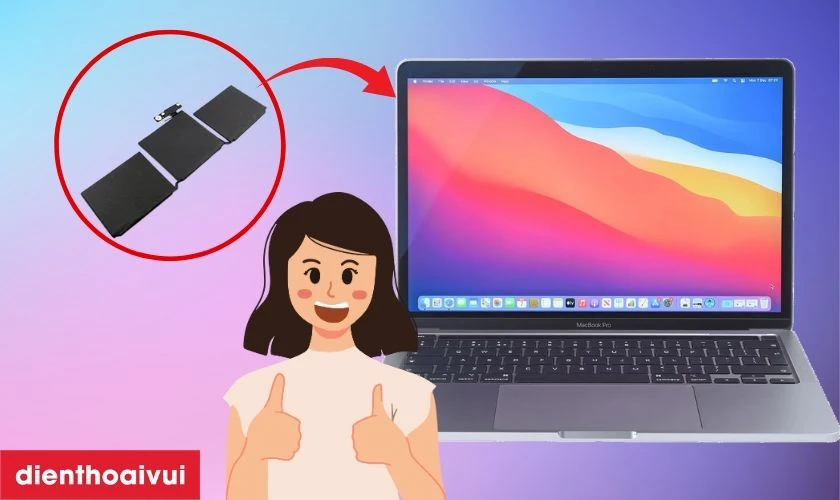 Thay pin c&oacute; l&agrave;m ảnh hưởng g&igrave; tới MacBook kh&ocirc;ng?