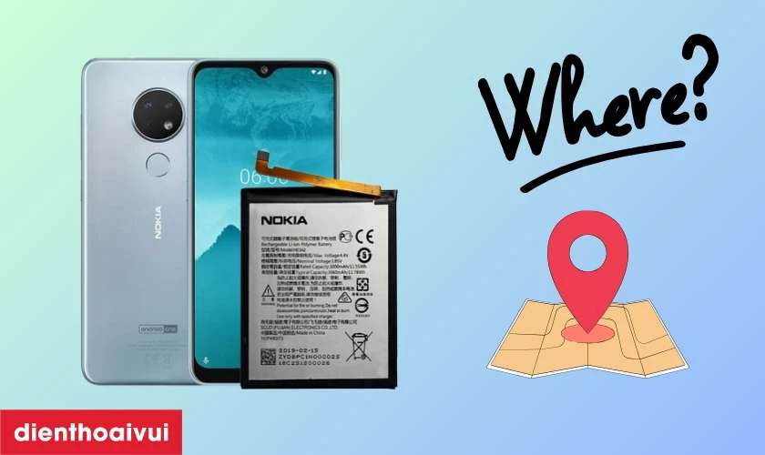 Địa chỉ thay pin Nokia 6.2 uy t&iacute;n