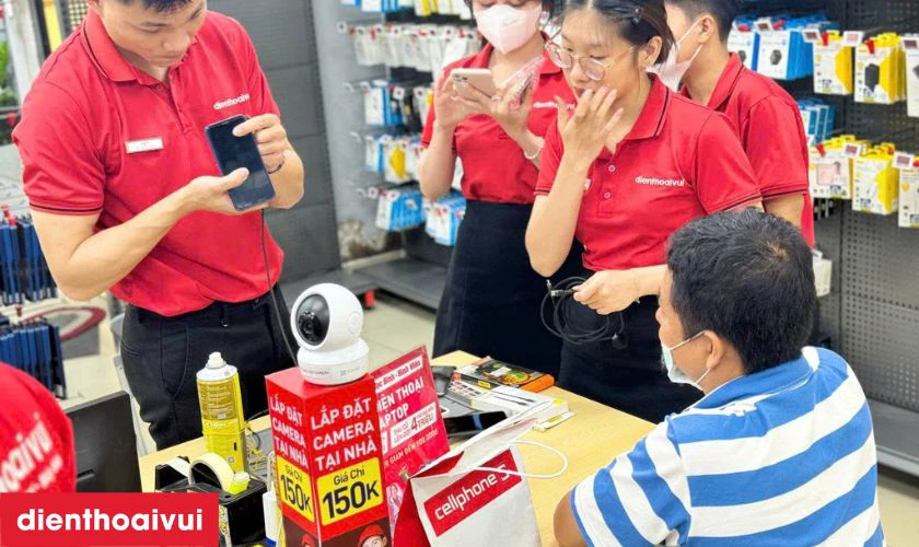 Kiểm tra thiết bị, tư vấn v&agrave; b&aacute;o gi&aacute; dịch vụ