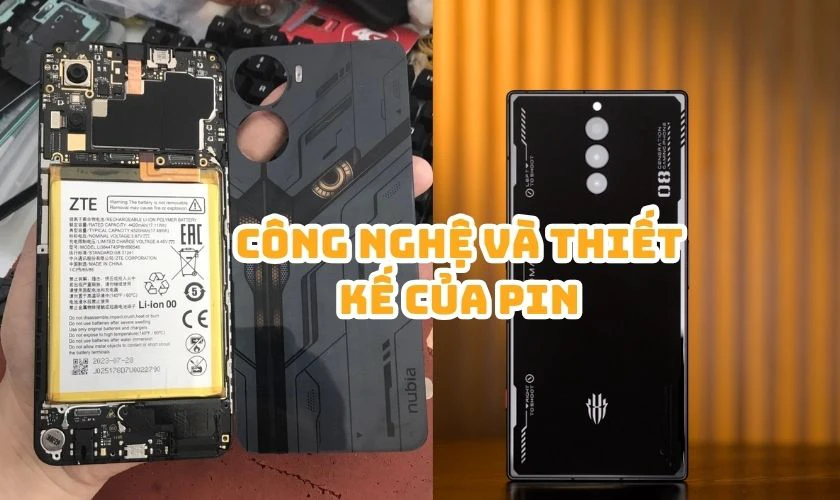 Công nghệ và thiết kế của pin