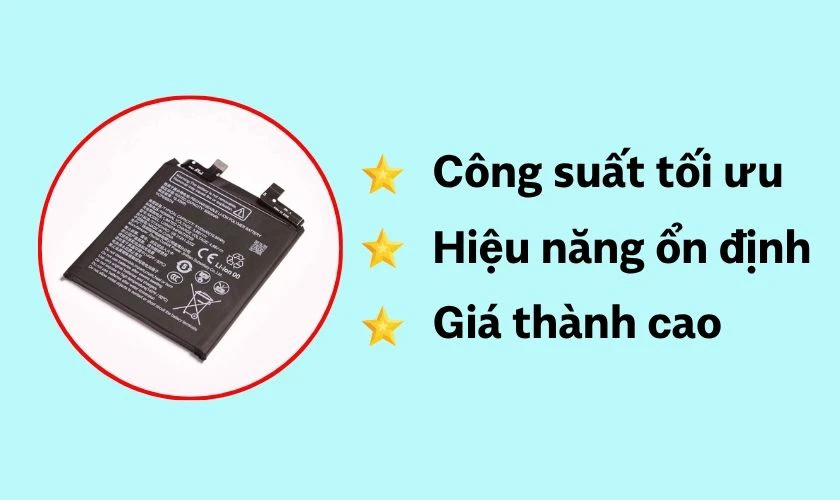 Chất lượng linh kiện pin