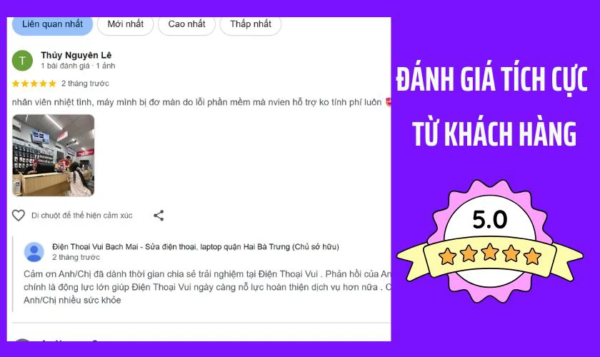 Tiêu chí lựa chọn địa chỉ thay pin Nubia quận Hai Bà Trưng
