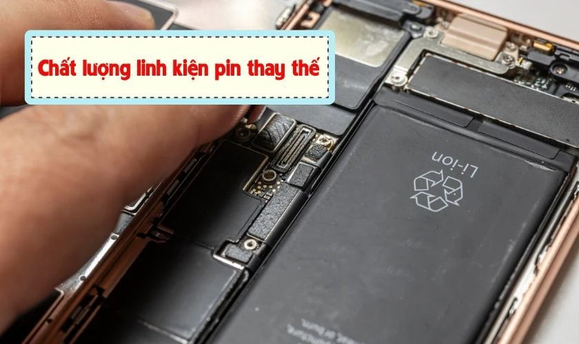 Yếu tố ảnh hưởng đến giá thay pin Nubia quận Thanh Xuân