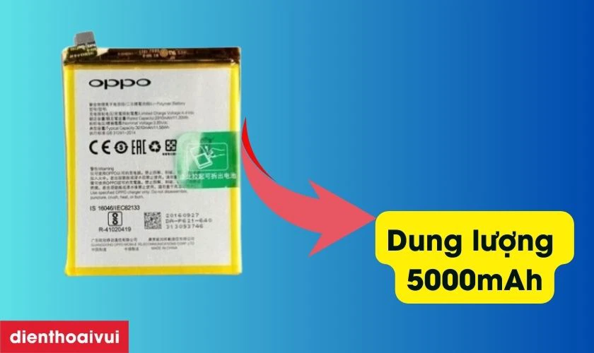 Giới thiệu pin điện thoại pin OPPO A16?