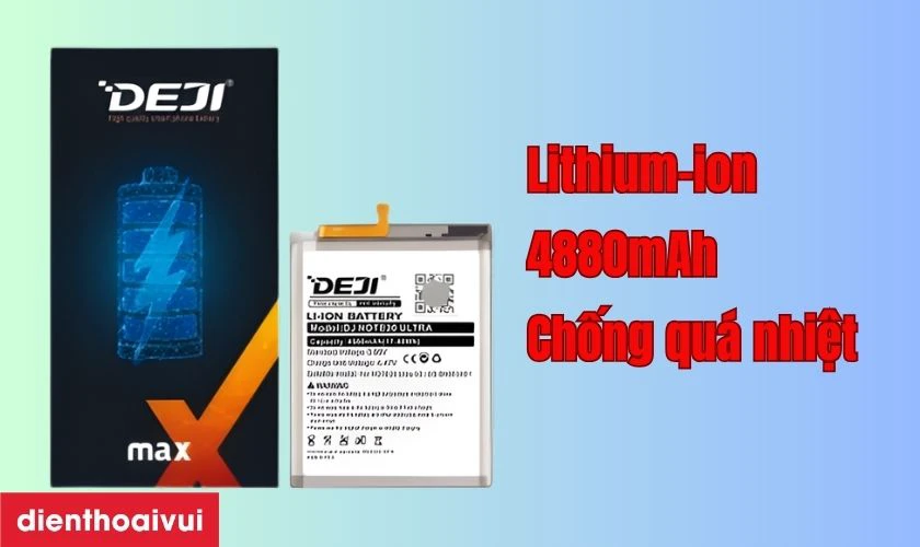Giới thiệu pin Oppo A38 h&atilde;ng Deji