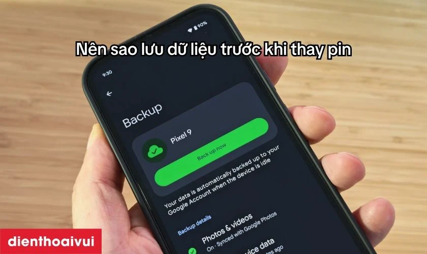 Những lưu &yacute; khi thay pin Oppo A5 2020 ch&iacute;nh h&atilde;ng Deji?