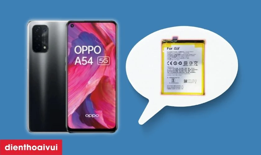 thay pin OPPO A54