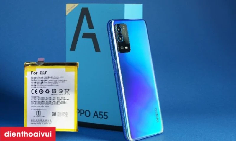 Giới thiệu pin điện thoại OPPO A55?