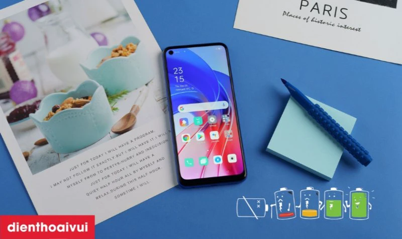 Nguy&ecirc;n nh&acirc;n pin OPPO A55 bị chai ph&ograve;ng v&agrave; hư hỏng