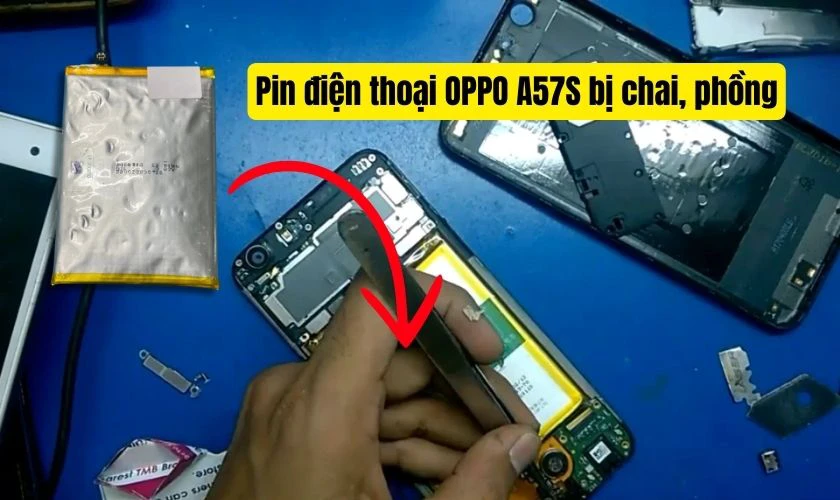 C&aacute;c dấu hiệu nhận biết bạn cần thay pin OPPO A57S nhanh ch&oacute;ng